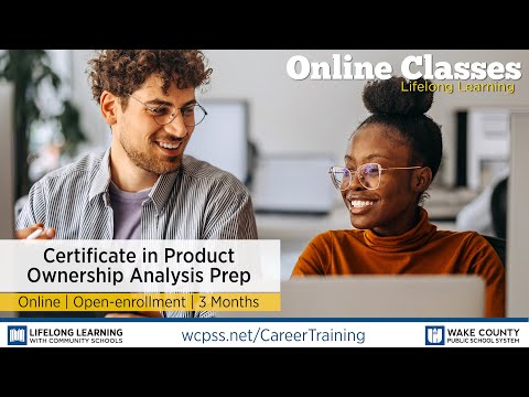 WCPSS Career Training Program - Certificate in Product Ownership Analysis (CPOA) Prep