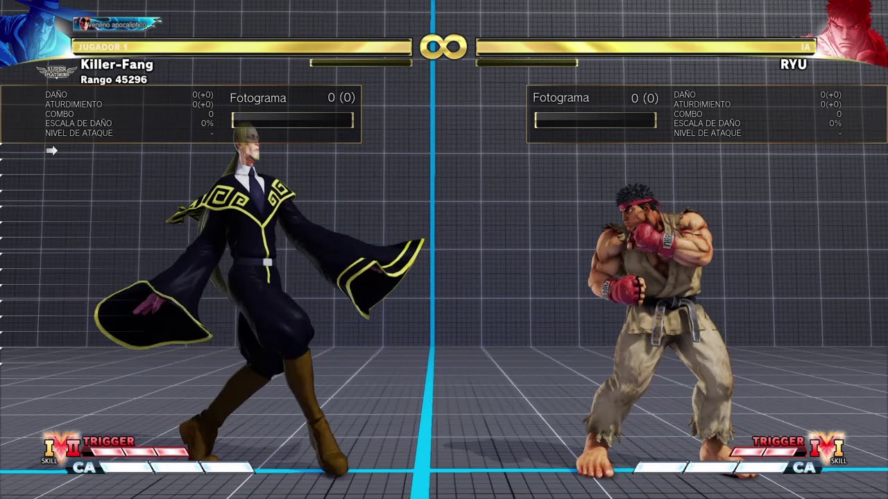 STREET FIGHTER V new Fang combo season 5 winter update