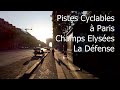 Pistes Cyclables à Paris : Champs Élysées - La Défense