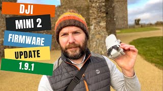 DJI Mini 2 firmware update 1.9.1 help out beginners