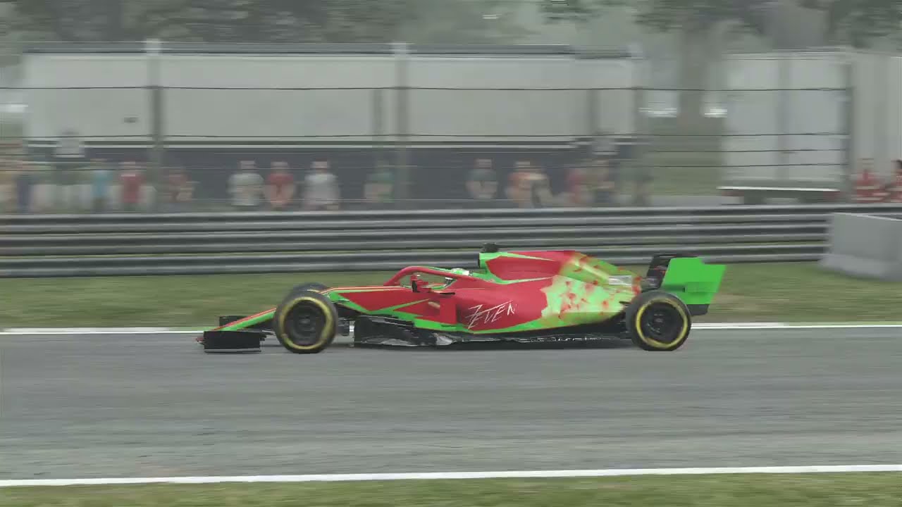 Sudden Loss Of Control In Monza