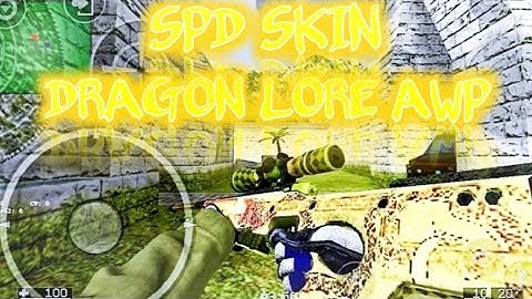 STRIKE PORT DESTRUCTION | CSGO MOBILE MOD SKINS | AWP DRAGON-LORE SPD | OFFLINE FPS ANDROID GAMEPLAY