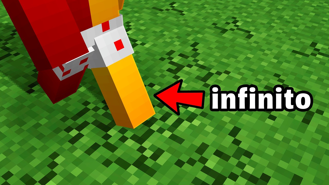 Minecraft, mas pisar num bloco, quebra todos