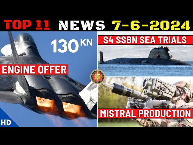 Indian Defence Updates : France Offers 130Kn Engine,S4 SSBN Trials,GM-200 u0026 Mistral Production class=