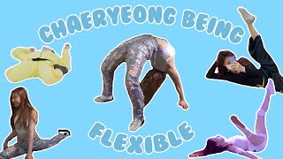 Itzy Chaeryeong Being Flexible For 1 Minute