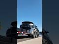 How to load a car trailer #carhauler #cars #shorts