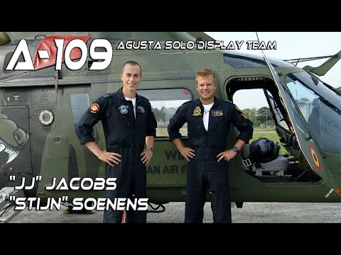 A-109 Agusta Belgian Solo Display Team feat "JJ"Jacobs & "Stijn" Soenens From Start to Finish 4K UHD