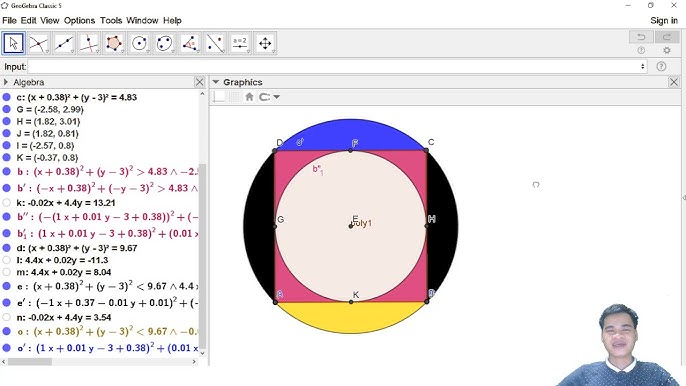 Geometer'S Sketchpad] Dựng Hình Và Tô Màu Hình Tròn, Hình Quạt Tròn, Hình  Viên Phân | Math Channel - Youtube