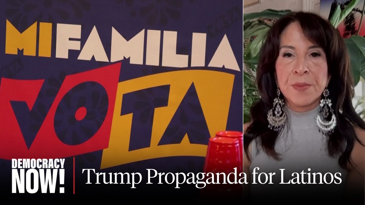"The Misinformation Web": Maria Hinojosa on the Pro-Trump Propaganda Targeting Latinos in 2024