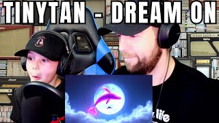 Download Lagu Father & Son Reaction: TinyTAN - Dream ON [ BTS ]