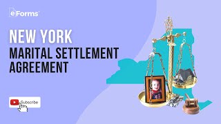 New York Marital Settlement Agreement  EXPLAINED