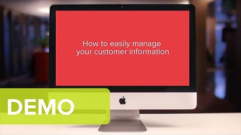 Contact Management in SuperOffice CRM - SuperOffice 8