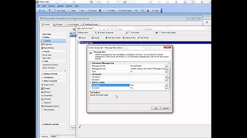 V11 Action Javascript - Message Box Action - Advanced Options