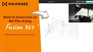 MaxmakeLAB: How to Generate NC Files for HIMILL D1/D1S? Fusion360 + Robot Joint Part Demo