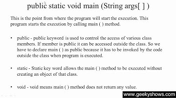 10. A Basic Structure of Java Program (Hindi)