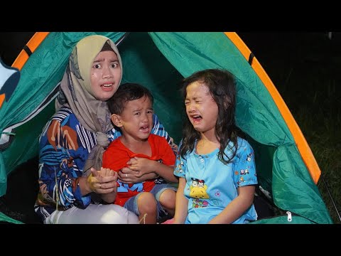 PERTAMA KALI CAMPING MALAM - 24 Jam Dalam Tenda | Salsa and family
