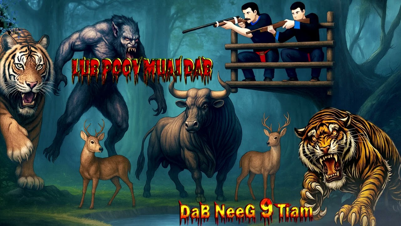 3 txiv tub zov poov muaj dab tsov phem txaus ntshai