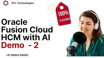Oracle Fusion Cloud HCM Redwood & AI Real time Training & Placement