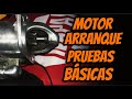 Cómo probar un motor de arranque.  Fácil!!!