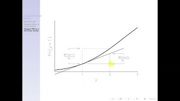 Categorical Data Analysis: Binary Regression Marginal Effects Probability Models