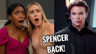 OMG - Spencer makes surprise return to Nurses Ball ABC General Hospital Spoilers