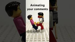 Animating your comments part 1 #lego #ytshorts #ninjago #shorts #animation#stopmotion #fyp #shorts
