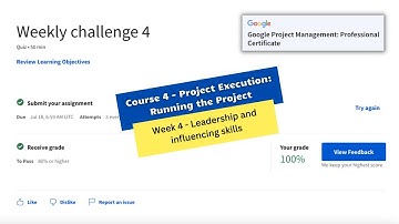 Project execution running the project weekly challenge 4 || Google Project Management