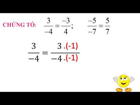 Toán 6 - Tính chất cơ bản của phân số