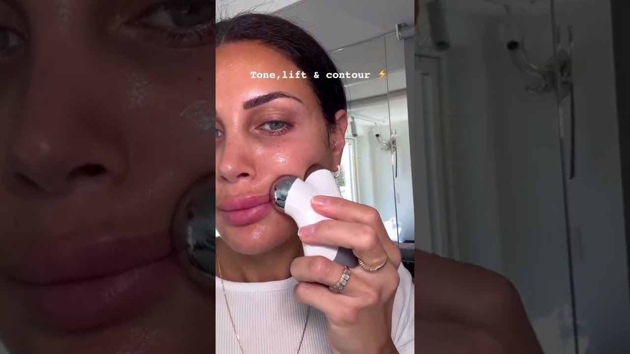 Weekend TLC (Tone, Lift & Contour) with @raminabeauty ⚡☁️ 