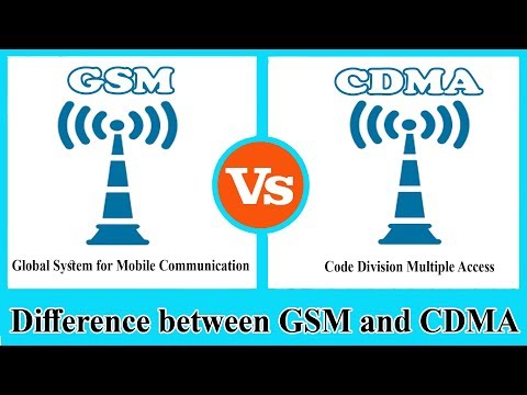 Video: Unterschied Zwischen CDMA Und WCDMA