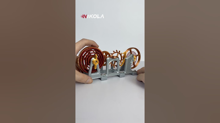 The working principle of a clock