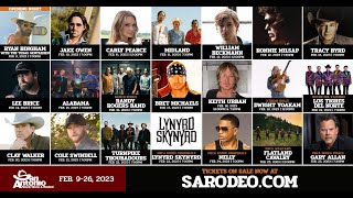 2023 Artist Lineup is Here! - San Antonio Stock Show & Rodeo