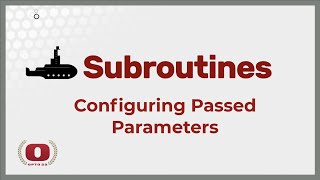 Configuring Passed Parameters