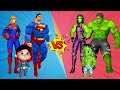 FAMILY HULK VS FAMILY SUPERMAN : RISE OF THE BEASTS