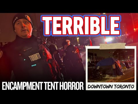 SHE RAN OUT SCREAMING — What Police Found Inside This Tent Was.....