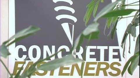 Flat Headed Tapcons for Attaching a Threshold to Concrete