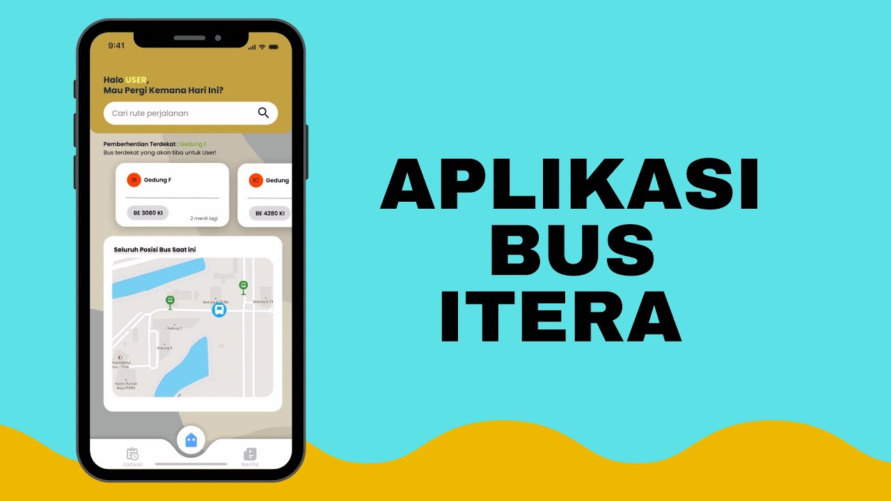 Prototype Aplikasi Bus Itera - YouTube