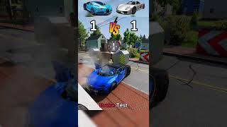 Bugatti Chiron VS Porsche 918  #short #shorts #beamng #car #crash #beamngshorts #beamngworld