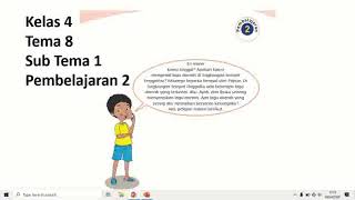 Kelas 4 Tema 8 Subtema 1 Pembelajaran 2