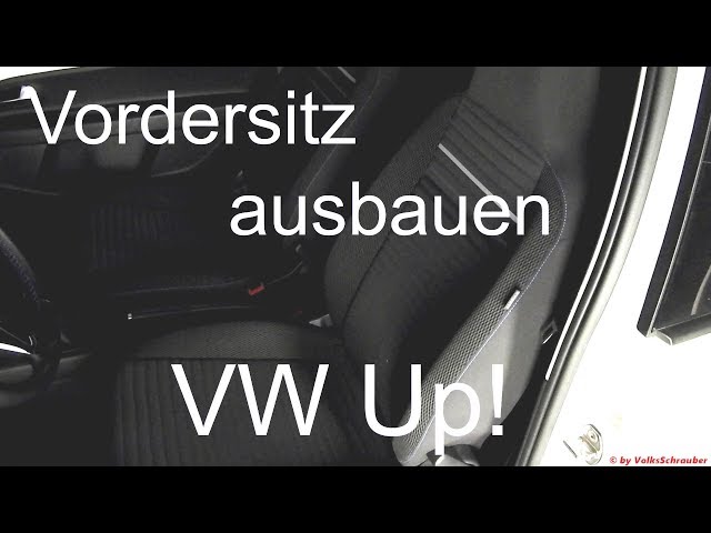 Sitz vorne ausbauen beim VW Up 