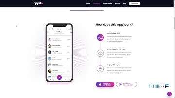 App Landing Page - Appilo      Jerrold Royce