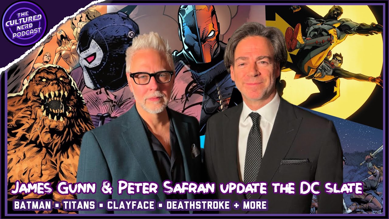 DCU Slate Moves Forward Under James Gunn and Peter Safran