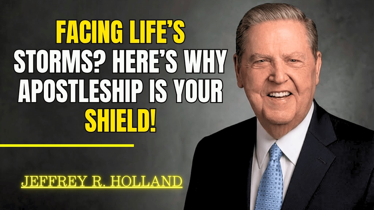 Jeffrey R  Holland - Facing Life’s Storms? Here’s Why Apostleship is Your Shield!