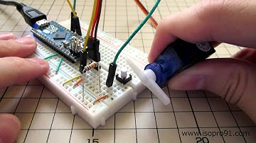 Arduino スイッチでServoの回転方向を変える 後編