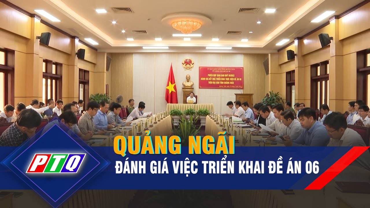 Chủ tịch UBND tỉnh Quảng Ngãi chủ trì họp đánh giá... - youtube