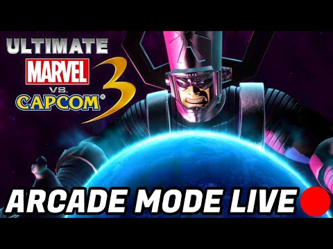 UMVC3 - ARCADE LIVE #16! (VERY HARD - RANDOM ALL - NO CONTINUES)