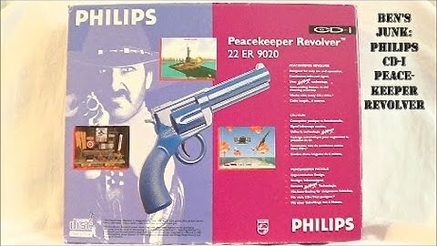 Oddity Archive: Episode 96.5 – Ben’s Junk: Philips CD-I Peacekeeper Revolver