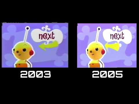 Playhouse Disney Next/After Bumper Comparison (Rolie Polie Olie to DHOM) (2003 and 2005)