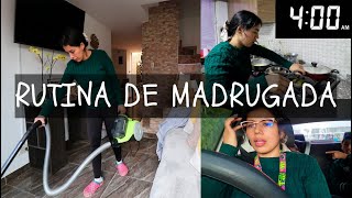 4 AM Rutina de Mañana: AMA DE CASA Y MAMÁ DE DOS NIÑOS. rutina con hijos  ✅ rutina de limpieza