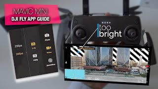 DJI Fly App for Mavic Mini | Walkthrough and Best Camera Settings Explained screenshot 5